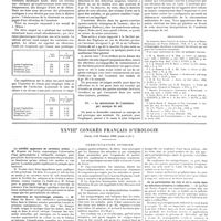 1423 - Page 1413 - Travaux originaux. Travail de la clinique médicale B, Strasbourg. L'azotémie par manque de sel. Par MM. Léon Blum, P. Grabar et Van Caulaert / Bibliographie / XXVIIIe Congrès français d'urologie (Paris, 9-13 octobre 1928) (suite et fin). Communications diverses. La stérilité apparente de certaines urines / Recherches de bactériologie urinaire / De l'action des antipyrétiques sur quelques infections aiguës des organes génito-urinaires / De la participation du rein et de la vessie dans les infections urinaires à colibacilles / Colibacillurie d'allure septicémique guérie par la leucocytothérapie