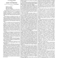 1435 - Page 1425 - Travaux originaux. Faculté de médecine de Paris. Clinique des maladies cutanées et syphilitiques. Leçon d'ouverture. De M. le professeur H. Gougerot