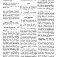 1496 - Page 1486 - Chroniques, variétés et informations. La médecine à travers le monde. Belgique / Brésil / Canada / Russie / Les médecins étrangers à Paris / Errata / Livres nouveaux. Le cancer primitif du poumon ; étude anatomo-clinique, par René Huguenin... (Masson et Compagnie, éditeurs), Paris 1928... [Ameuille] / Au Luxembourg et chez Rodin, par Fernand Vallon (Imprimeries réunies), Senlis, 1928 / Rayons ultra-violets et chaleur radiante. Traité d'actinologie pratique, par L.-G. Dufestel... (Amédée Legrand, éditeur), Paris... [A. Laquerrière]