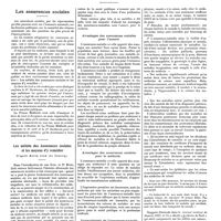 1507 - Page 1497 - Médecine sociale, jurisprudence et informations professionnelles. Les assurances sociales / Les méfaits des assurances sociales et les moyens d'y remédier. D'après Ervin Lick (de Dantzig). Avantages des assurances sociales pour l'assuré / Avantages des assurances sociales pour le médecin / Inconvénients de l'assurance-maladie pour les assurés