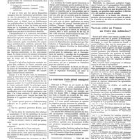 1514 - Page 1504 - Médecine sociale, jurisprudence et informations professionnelles. L'assurance obligatoire contre la tuberculose en Italie [G. Ichok] / Le nouveau code pénal espagnol / Va-t-on créer en France un ordre des médecins ?
