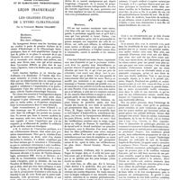 1523 - Page 1513 - Travaux originaux. Faculté de médecine de Paris. Chaire d'hydrologie et de climatologie thérapeutiques. Leçon inaugurale. Les grandes étapes de l'hydro-climatologie. Par le professeur Maurice Villaret