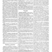 1537 - Page 1527 - Chroniques, variétés et informations. Université de Paris. Clinique chirurgicale de l'hôpital Cochin / Chaire d'hydrologie et de climatologie thérapeutiques / Certificat de radiologie et d'électrologie médicales / Collège de France / Hôpitaux et hospices. Médecins des consultations de nourrissons / Concours. Internat / Hôpitaux de Strasbourg / Nouvelles. Distinctions honorifiques / Hommage au professeur Jeanselme / Ligue nationale française contre le péril vénérien / Congrès international de femmes médecins / Les médecins brésiliens à Paris / Les médecins brésiliens à Paris / VIes journées franco-belges