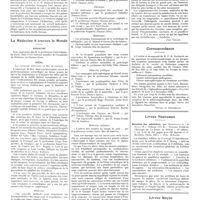 1600 - Page 1590 - Chroniques, variétés et informations. Les médecins brésiliens à Paris / La médecine à travers le monde. Argentine / Brésil / Correspondance [Foveau de Courmelles] / Livres nouveaux. Maladies des mâchoires, par Ombrédanne (L.) et Brocq (P.) (J.-B. Baillière, Paris, 1927) [G. Izard] / Livres reçus