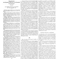 1615 - Page 1605 - Chroniques, variétés et informations. Cinquantenaire de la faculté de médecine et de pharmacie de Bordeaux (1878-1928). Les journées médicales de Bordeaux du 4 au 8 novembre 1928