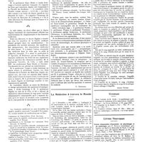 1616 - Page 1606 - Chroniques, variétés et informations. Cinquantenaire de la faculté de médecine et de pharmacie de Bordeaux (1878-1928). Les journées médicales de Bordeaux du 4 au 8 novembre 1928 / La médecine à travers le monde. Russie / Correspondance. A propos de l'injection intraveineuse en position déclive [André Pecker] / Erratum / Livres nouveaux. Précis élémentaire d'anatomie, de physiologie et de pathologie, par P. Rudaux... (Masson et Compagnie, éditeurs), Paris...
