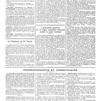 1634 - Page 1624 - Chroniques, variétés et informations. Nouvelles. Naturalisation / Les retraites du personnel des laboratoires de radiologie / Laboratoire départemental de radiologie et d'électrothérapie / En l'honneur de M. Jeanselme / Erratum / Nécrologie / En l'honneur de M. Hudelo / L'assemblée générale de la ligue nationale française contre le péril vénérien / Renseignements et communiqués
