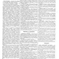 1649 - Page 1639 - Chroniques, variétés et informations. Université de Paris. Clinique médicale (Cochin) / Ecole de sérologie / Hôpitaux et hospices. Conférences du dimanche / Hôtel-Dieu / Les hôpitaux en banlieue / Hospice Paul-Brousse et centre anticancéreux de Villejuif / Dispensaire-hôpital de la Cité du Midi / Maison de santé de Vauclaire / Hôpital Sadiki / Concours. Hospice départemental Paul-Brousse