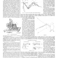 1662 - Page 1652 - Chroniques, variétés et informations. Ornithologie aérodynamique. Force de traction et de sustentation de l'oiseau dans le vol ramé (Expérience faite sur le pigeon)