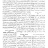 0003 - Page 2 - Paris médical. P. Carnot... Les stercoromes / Gazette des hopitaux (Paris). R. Leriche... Considérations générales sur le traitement des ulcères duodéno-gastriques / Le progrès médical (Paris). R. Leriche et P. Stricher. Données générales sur les artérites oblitérantes juvéniles ; résultats de leur traitement par l'artériectomie et la surrénalectomie / Bulletin médical (Paris). G. Bidou. Récupération fonctionnelle de la paralysie infantile / Journal de médecine de Lyon. J. Paviot. R. Chevalier et L. Revol. De la véritable nature chimique de l'«anthracose» pulmonaire