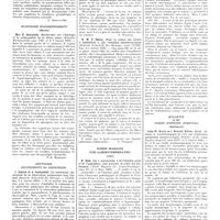 0109 - Page 55 - Deutsche Medizinische Wochenschrift (Leipzig). Hans Guggenheimer et Irwin Fisher. Observations expérimentales et cliniques sur l'action vasodilatatrice de certains hypnotiques, en particulier des doses sédatives minimes de l'hydrate de chloral / Klinische Wochenschrift (Berlin). Max H. Kuczynski. Recherches sur l'étiologie et la pathogenèse de la fièvre jaune / Deutsche Zeitschrift für Chirurgie. I. Zadeck et A. Sonnenfeld. Le traitement chirurgical de la tuberculose pulmonaire chez l'enfant / H. W. E. Ehlers. Pour la notion des kystes à épithélium à cils vibratiles intrathoraciques / Norsk Magazin for Laegevidenskapen (Oslo). B. Dahl. Les «carcinoïdes» de l'intestin grêle et de l'appendice ; leur pouvoir de créer des métastases / Bulletin of the Johns Hopkins Hospital (Baltimore). John W. Harris et J. Howard Brown. Etude clinique et bactériologique de 113 cas d'infection puerpérale streptococcique