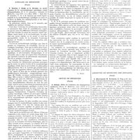 0193 - Page 97 - Annales de médecine (Paris). P. Teissier. J. Reilly et E. Rivalier. Le mode d'action de la vaccinothérapie spécifique ; essai d'interprétation (2e et 3e mémoire) / Revue de médecine (Paris). G. Zeliony. Effets de l'ablation des hémisphères cérébraux / Grain. La céphales du cornet moyen / Archives de médecine des enfants (Paris). G. Mouriquand. M. Bernheim. R. Puig et H. Crevat. Oedèmes néphrosiques et néphrose lipoïdique chez l'enfant