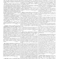 0213 - Page 107 - Archivio di Patologia e Clinica Medica (Bologne). A. Dalla Volta. Le plasma dans les états anémiques / A. Ciminata. Guérison du diabète pancréatique expérimental par l'énervation opératoire des glandes surrénales / Sega. Affection systématisée de l'appareil réticulo-endothélial / A. Dalla Volta. Action de l'pothérapie hépatique dans les anémies graves / Alzona. La caverne muette dans la tuberculose pulmonaire / Gamna. Sur les splénomégalies chroniques à lésions scléro-sidérosiques / P. Introzzi. Traitement par le foie, en particulier dans l'anémie pernicieuse / Costa. Morphologie et pathogénie de l'anévrisme de l'artère pulmonaire / Davanzo et Cucco. Diagnostic du cancer et stabilité des colloïdes plasmatiques