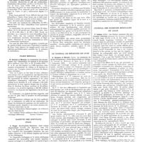 0311 - Page 156 - Archives de l'Institut Pasteur de Tunis. Jean Bance et Louis Caillon. Les eaux minérales en bouteille. Recherche du pH. Des colibacilles ; numération des germes / Paris médical. H. Dausset et Massina. Le traitement des rhumatismes par l'émanation de radium et de thorium / Gazette des hopitaux (Paris). C. Ruppe. Dystrophies dentaires. Leur valeur diagnostique / Le Journal de médecine de Lyon. A. Sargnon et Bertein... La paralystie du facial intrapétreux : étude diagnostique et clinique / Journal des sciences médicales de Lille. P. Lohéac... Les lésions osseuses des anévrismes cirsoïdes