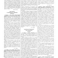 0411 - Page 198 - British medical journal (Londres). Lord Dawson of Penn. L'ictère hémolytique / The journal of experimental medicine (Baltimore). B. Ratner et H.-L. Gruehl. Hypersensibilité congénitale aux protéines dans deux générations / D. F. Milam et W. G. Smillie. Etude bactériologique des rhumes dans une île isolée des tropiques / Archives of neurology and psychiatry (Chicago). J. H. Globus et S. Gilbert. Pinéalomes / Keschner et Sloane. Parkinsonisme encéphalitique, idiopathique et artérioscléreux / Davison et Schick. Encéphalopathie périaxile diffuse