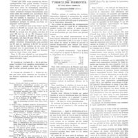 0003 - Page 3 - Travaux originaux. Les troubles myocardiques révélés par l'électrocadiographie pendant et après le rhumatisme articulaire aigu. Par MM. Camille Lian... et Benjamin Calcena... / Bibliographie / Le procédé recommadé pour la préparation de la tuberculine fermentée et son mode d'emploi. Par Alexandre Komis...