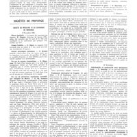 0009 - Page 9 - Sociétés de Paris. Société de chirurgie. 9 décembre 1931 / Sociétés de province. Société de médecine et de chirurgie de Bordeaux. 5 novembre 1931 / 19 novembre
