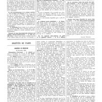 0029 - Page 29 - IIIe Réunion plénière de la société anatomique (12-13 octobre 1931). 2e Question: Histophysiologie des parois vasculaires arterielles et veineuses. MM. G. Dubreuil et A. Lacoste... / Communications diverses. Les éléments sympathiques des ganglions crâniens / Recherches anatomiques sur les plexus sympathiques pelviens / La sole protoplasmique de la plaque motrice / Tumeurs de type hypernéphroïde dérivant des cellules réticulo-histiocytaires / Contribution à l'étude de l'influence du milieu sur la radiosensibilité cellulaire / Le confluent ponto-cérébelleux / Sur les rapports intra-pétreux du golfe de la jugulaire interne / Modifications de la méthode de Kadyi de la conservation des poumons par la dessiccation au moyen du soufflage / Sur la coloration vitale des parois des vaisseaux sanguins / Facteur local dans l'hérédité du cancer chez la souris / Sociétés de Paris. Académie de médecine. 22 décembre 1931