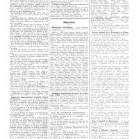 0039 - Page 39 - Chroniques, variétés et informations. Concours. Asiles publics d'aliénés de la Seine / Inspecteur départemental d'hygiène adjoint du Calvados / Nouvelles. Distinctions honorifiques / Troisième anniversaire du décès du professeur Widal / Pour les consultations antivénérienes / L'acquisition par l'assistance publique d'un sanatorium payant / Service médical de la préfecture de police / Pour la soicété de neurologie / Bal de la médecine française