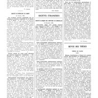 0050 - Page 50 - Sociétés de province. Société de médecine du Bas-Rhin. 28 novembre 1931 / Société de médecine de Nancy. 28 octobre 1931 / Sociétés étrangères. Société clinique des hôpitaux de Bruxelles. 12 décembre 1931 / Revue des thèses. Thèse de Paris (1931). Blumen. Contributions à l'étude de la maladie osseuse fibro-kystique de recklinghause (Les Presses Modernes) [C. Ruppe]