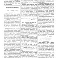 0070 - Page 70 - Sociétés de Paris. Société française de sérologie appliquée. 19 novembre 1931 / Sociétés de province. Société de chirurgie de Lyon. 17 décembre 1931 / Société médicale des hôpitaux de Lyon. 22 décembre 1931 / Société nationale de médecine et des sciences médicales de Lyon. 16 décembre 1931