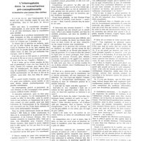 0075 - Page 75 - Chroniques, variétés et informations. L'interrogatoire dans la consultation pré-conceptionnelle (Consultation pour femmes dites stériles)