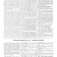 0080 - Page 80 - Chroniques, variétés et informations. Nouvelles. Voyage médical en Espagne / Oeuvre d'approvisionnement médical des prisons / Corps de santé militaire / Service de santé de la marine / Corps de santé des troupes coloniales / Nécrologie / Renseignements et communiqués