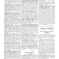 0089 - Page 89 - Sociétés de Paris. Société de pathologie exotique. 12 novembre 1931 / Société de thérapeutique. 9 décembre 1931 / Sociétés de province. Société de médecine et de chirurgie de Bordeaux. Novembre-décembre 1931