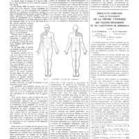 0105 - Page 105 - Travaux originaux. Du traitement opératoire de la syringobulbie et de la syringomyélie. Disparition complète des symptômes de la syringobulbie ; Amélioration considérable de la syringomyélie ; Observation suivie pendant 4 ans. Par M. le prof L. Puusepp... / Résultats comparés dans le traitement de la fièvre typhoïde des vaccins microbiens et de l'antivirus de Besredka. Par MM. S. G. Livierato... et M. S. Vagliano...