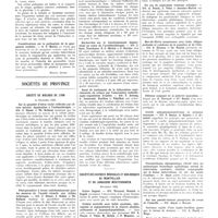 0111 - Page 111 - Sociétés de Paris. Société de pathologie exotique. 9 décembre 1931 / Sociétés de province. Société de biologie de Lyon. 14 décembre 1931 / Société des sciences médicales et biologiques de Montpellier et du Languedoc méditerranéen. Décembre 1931