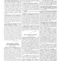0130 - Page 130 - Sociétés de province. Société médicale des hôpitaux de Lyon. 15 décembre 1931 / Société nationale de médecine et des sciences médicales de Lyon. 23 décembre 1931 / Société de médecine de Marseille. 9 décembre 1931