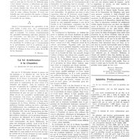 0134 - Page 134 - Chroniques, variétés et informations. La réforme des études médicales / La loi Armbruster à la chambre. La médecine et les humanités / Intérêts professionnels