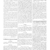 0174 - Page 174 - Chroniques, variétés et informations. L'assemblée générale annuelle de la confédération des syndicats médicaux français / La médecine à travers le monde. Allemagne / Argentine / Écosse / Espagne / États-Unis / Médecins d'hygiène infantile / Livres nouveaux. Les dispepsies nerveuses. Conceptions actuelles. Clinique. Thérapeutique, par MM. M. Chiray... et P. Chêne... (Masson et Compagnie, éditeurs). Paris, 1931... [L. Rivet] / Die Bakteriologie der Wurmfortsatzentzündung und der appendiküläres Peritonitis (Bactériologie de l'appendicite et de la péritonite appendiculaire), par W. Löhr et L. Rassfeld... (G. Thieme, éditeur), Leipzig, 1931...