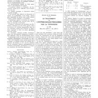 0240 - Page 240 - Travaux originaux. Les possibilités de l'opothérapie rénale. Par S. Dejust-Defiol et Marianne Romme / Bibliographie / Service de M. Robineau. Le traitement de l'hypercholestérolémie par la thyroxine. Par MM. Max-M. Lévy et E. Lévy