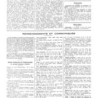 0272 - Page 272 - Chroniques, variétés et informations. Universités de province. Faculté de médecine de Strasbourg / Concours. Agrégation des Facultés de médecine (1er degré) / Nouvelles. Nécrologie / Renseignements et communiqués