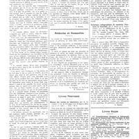 0310 - Page 310 - Chroniques, variétés et informations. Le vrai contrôle du lait / Médecine et humanités / Livres nouveaux. Manuel des calculs de laboratoire, par H. Vigneron... (Masson et Compagnie, édit.) [André Strohl] / Pathologie radiographique du squelette. Fractures et luxations, par J. Belot et F. Lepennetier, avec la collaboration de M. G. d'Allaines... Amédée Legrand, édit., Paris, 1931 [G. Roussy] / Livres reçus