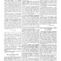 0320 - Page 320 - Sociétés de Paris. Société d'ophtalmologie de Paris. 16 janvier 1932 / Société de pathologie exotique. 13 janvier 1932 / Section d'études scientifiques de l'oeuvre de la tuberculose. 9 janvier 1932