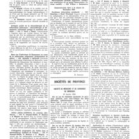 0321 - Page 321 - Sociétés de Paris. Section d'études scientifiques de l'oeuvre de la tuberculose. 9 janvier 1932 / Sociétés de province. Société de médecine et de chirurgie de Bordeaux. 21 janvier 1932 / Société des sciences médicales et biologiques de Montpellier. Janvier 1932