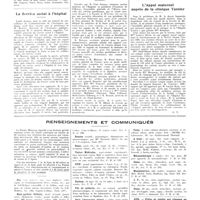 0328 - Page 328 - Chroniques, variétés et informations. Actes de la Faculté de Paris / Le service social à l'hôpital / L'oeuvre nouvelle des crèches parisiennes / L'appui maternel auprès de la clinique Tarnier / Renseignements et communiqués