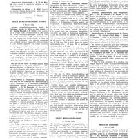 0360 - Page 360 - Sociétés de Paris. Société de chirurgie. 24 février 1932 / Société de gastro-entérologie de Paris. 8 février 1932 / Société médico-psychologique. 11 février 1932 / Société de neurologie. 4 février 1932