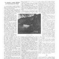 0365 - Page 365 - Chroniques, variétés et informations. Le premier voyage médical au sanatorium des neiges