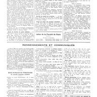 0368 - Page 368 - Chroniques, variétés et informations. Nouvelles. Fédération des sociétés médicales d'Algérie / Ecole du service de santé militaire / Service de santé de la marine / Corps de santé des troupes coloniales / Actes de la Faculté de Paris / Renseignements et communiqués