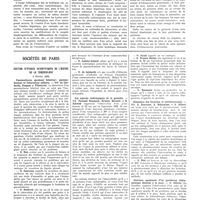 0479 - Page 479 - Travaux originaux. L'aide du laboratoire dans le diagnostic des kystes hydatiques. Par E. Bressot... / Sociétés Paris. Section d'études scientifiques de l'oeuvre de la tuberculose. 3 février 1932