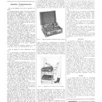 0501 - Page 501 - Chroniques, variétés et informations. Impressions de Californie / Intérêts professionnels / Appareils nouveaux. Un nouvel appareil portatif de diathermie et de chirurgie / La médecine à travers le monde. Etats-Unis / Uruguay / Russie