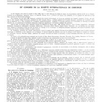 0511 - Page 511 - Travaux originaux. Les conceptions de Ranke et sa classification en trois stades de la tuberculose pulmonaire. Par Jacquerod / IXe congrès de la société internationale de chirurgie (Madrid, 15-18 mars 1932) / 1re question : Etat actuel de la chirurgie de l'oesophage