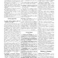 0518 - Page 518 - Chroniques, variétés et informations. La médecine à travers le monde. Grèce / Livres nouveaux. Les grandes endémies tropicales ; études de pathogénie et de prophylaxie... (Vigot, 1932) [Ch. Joyeux] / Die Harnorgane im Rôntgenbild. Ergânzungsband XXXVII, par E. Joseph et S. Perlmann. Fortschritte auf dem Gebiete der Röntgenstrahlen. Herausgeber Prof. Dr Graskey (Les organes urinaires dans la radiographie, 2e édition révisée et élargie... (G. Thieme, éditeur), Leipzig / The aetiology of irregularity and malocclusion of the Teeth, par Brash... The dental Board of the united Kingdom / Mémorandum de Bactériologie, par Pablo Lefert. Edition remise à jour par J. M. Remis de Prado (Bailly-Baillière), Madrid, 1931 [Ch. Joyeux] / Livres reçus / Université de Paris. Faculté de médecine / Laboratoire de parasitologie / Hôpitaux et hospices. Hôpitaux Cochin et Trousseau