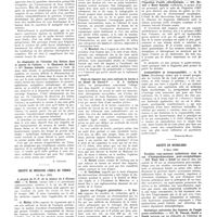 0538 - Page 534 - Sociétés de Paris. Association française pour l'étude de cancer. 14 mars 1932 / Société de médecine légale de France. 14 mars 1932 / Société de neurologie. 3 mars 1932