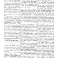 0558 - Page 554 - Sociétés de Paris. Société française de sérologie appliquée. 10 mars 1932 / Sociétés de province. Société de médecine de Nancy. Janvier 1932