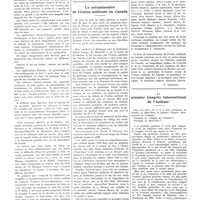 0728 - Page 724 - Chroniques, variétés et informations. Le service d'électro-radiologie de l'hôpital Laënnec / Le soixantenaire de l'union médicale du Canada / Le premier congrès international de l'asthme