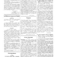 0750 - Page 746 - Chroniques, variétés et informations. Le Xérosis à Tientsin / La médecine à travers le monde. Argentine / Portugal / Roumanie / Correspondance. A propos du lavement créosoté dans la pneumonie [Louis Weiller] / Livres nouveaux. Dermatologie, par A. Sézary... (Masson et Compagnie, éditeurs), Paris... [J. Darier] / Les agents physiques dans le traitement des maladies nerveuses, par H. Schaeffer et El. Biancani... (Masson et Compagnie, éditeurs), 1932... [André-Thomas] / Les ondes hertziennes courtes en thérapeutique, par J. Saidman et R. Cahen... (G. Doin et Compagnie, édit.). Paris, 1931